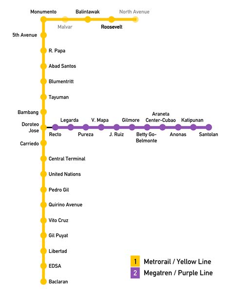 lrt monumento station map